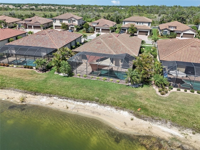 13587 Vancanza Dr, Venice, FL 34293 - birds eye view of property featuring a residential view