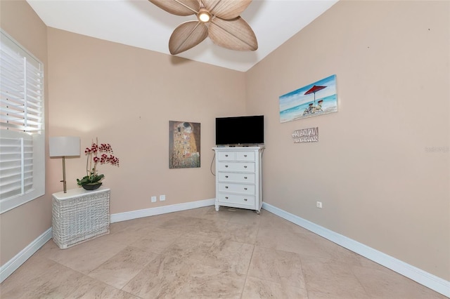7624 Boltons Ct, Bradenton, FL 34201 - bedroom featuring baseboards and ceiling fan