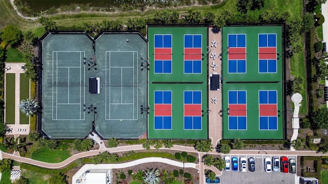 drone / aerial view