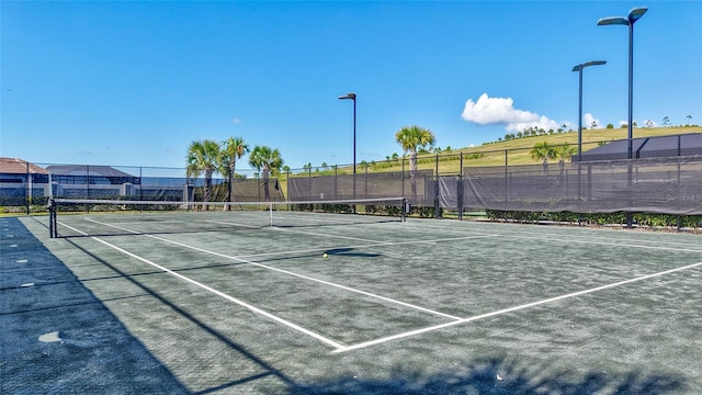 6203 Grandview Hill Ct, Bradenton, FL 34203 - view of tennis court