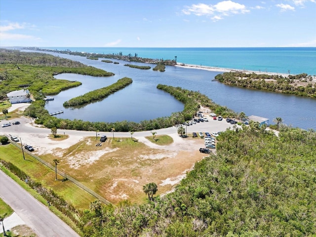 4717 Lemon Bay Dr, Venice, FL 34293 - bird's eye view featuring a water view