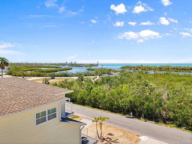 4717 Lemon Bay Dr, Venice, FL 34293 - birds eye view of property with a water view