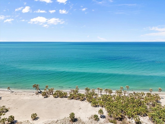 4717 Lemon Bay Dr, Venice, FL 34293 - property view of water with a view of the beach