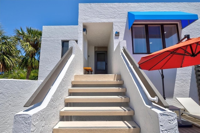 view of stairs