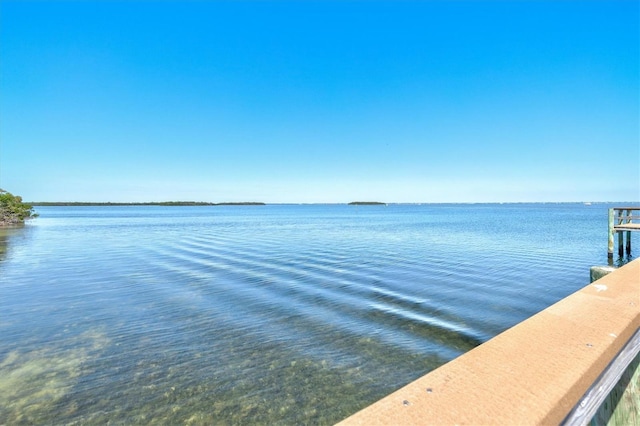 property view of water