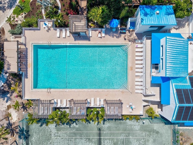 drone / aerial view