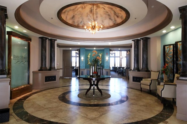 view of building lobby