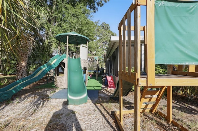 view of communal playground