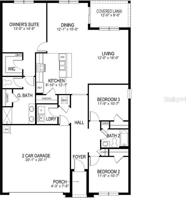 4505 Dusky Dawn Ln, Palmetto, FL 34221 - plan