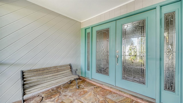 3761 Countryside Rd, Sarasota, FL 34233 - property entrance with french doors