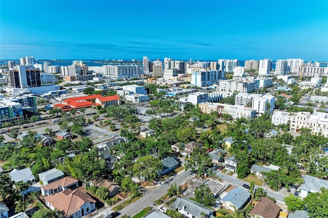 432 Adelia Ave, Sarasota, FL 34236 - drone / aerial view with a city view