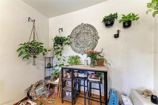 432 Adelia Ave, Sarasota, FL 34236 - interior space featuring wood finished floors