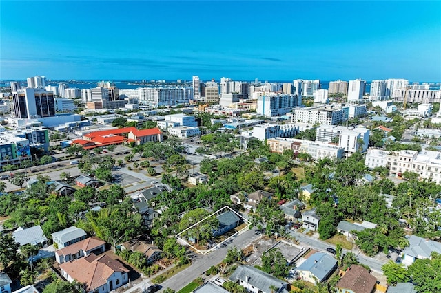 432 Adelia Ave, Sarasota, FL 34236 - bird's eye view with a city view