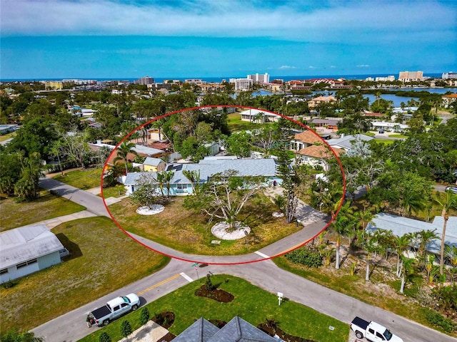 1722 Hazelwood St, Sarasota, FL 34231 - bird's eye view of a nearby body of water