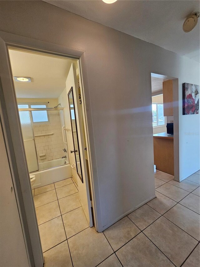 2321 Canal Dr Unit F25, Bradenton, FL 34207 - hall with light tile patterned floors