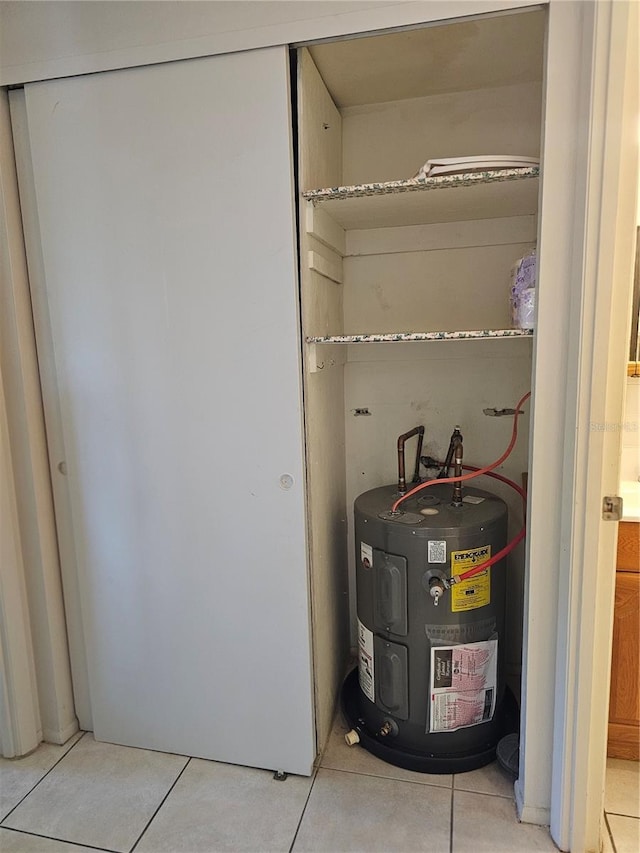 2321 Canal Dr Unit F25, Bradenton, FL 34207 - utility room with water heater