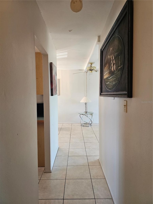 2321 Canal Dr Unit F25, Bradenton, FL 34207 - corridor with light tile patterned flooring