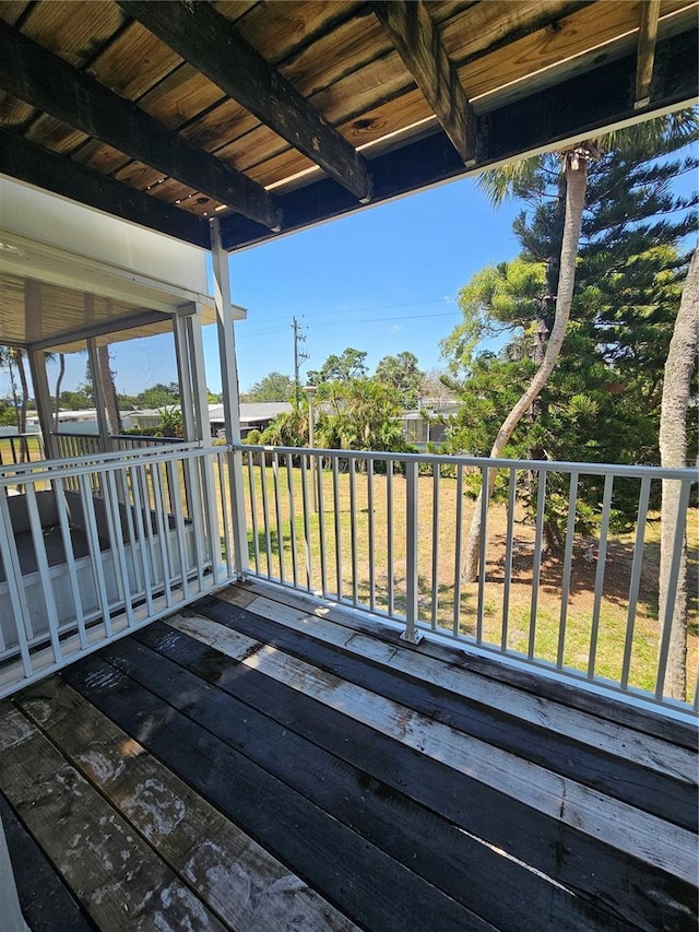 2321 Canal Dr Unit F25, Bradenton, FL 34207 - view of deck