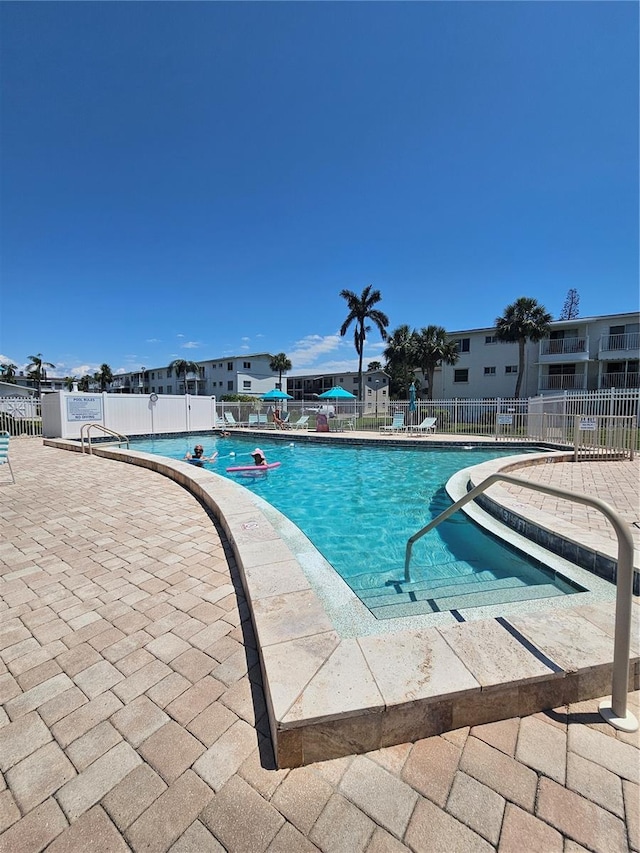 2321 Canal Dr Unit F25, Bradenton, FL 34207 - community pool with a patio