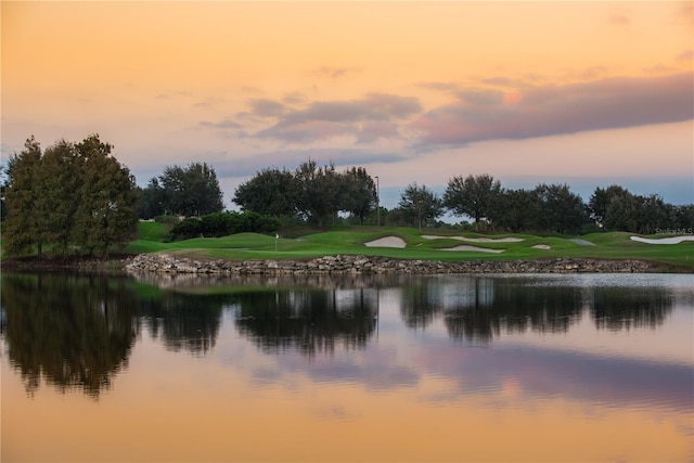 6919 Dominion Ln, Lakewood Ranch, FL 34202 - water view with a local golf course