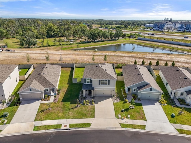 6314 Distant Haze Pl, Palmetto, FL 34221 - aerial view of residential area with a large body of water
