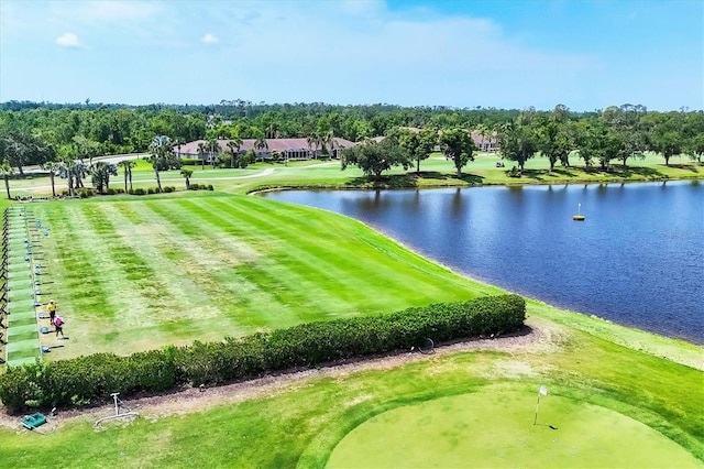 5217 Chase Oaks Dr, Sarasota, FL 34241 - aerial view of a nearby body of water, a golf club, and a tree filled landscape