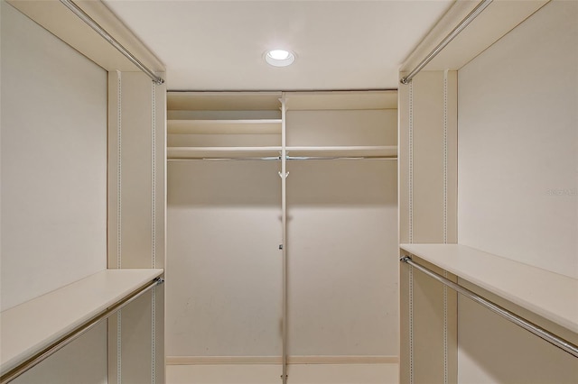 view of spacious closet