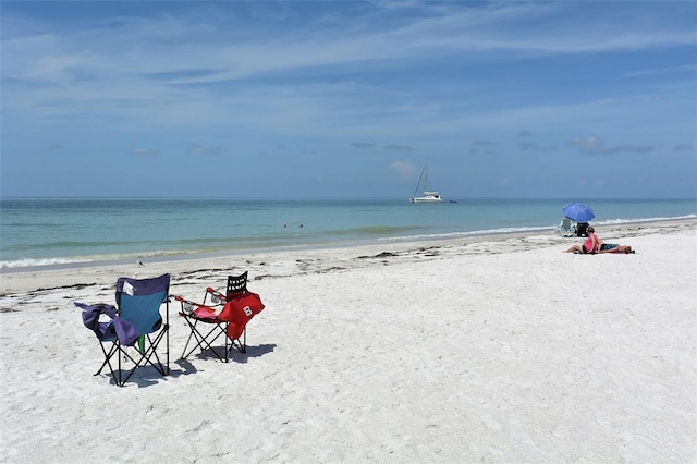 water view with local beach