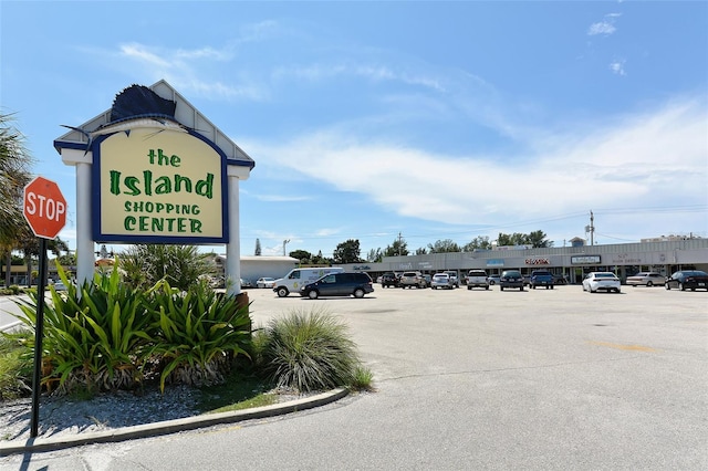 view of uncovered parking lot