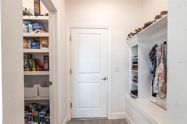 13422 Flat Woods Ter, Bradenton, FL 34211 - mudroom featuring wood finished floors