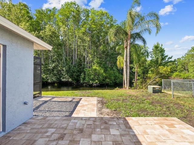 8304 Fishhawk Ave, New Port Richey, FL 34653 - view of yard with a patio and fence