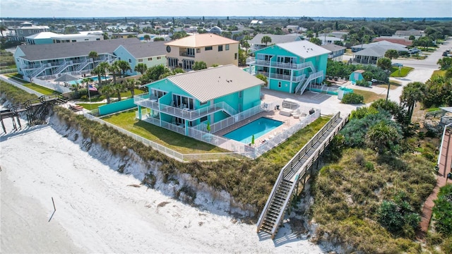 drone / aerial view featuring a residential view