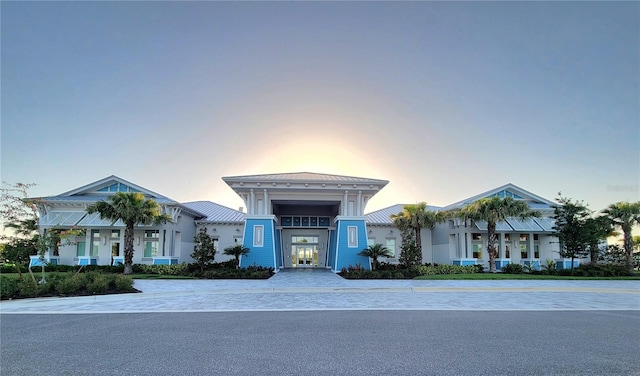 26017 Seastone Dr, Englewood, FL 34223 - view of property at dusk
