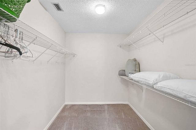 7817 Pine Trace Dr Unit 15, Sarasota, FL 34243 - walk in closet featuring carpet floors and visible vents