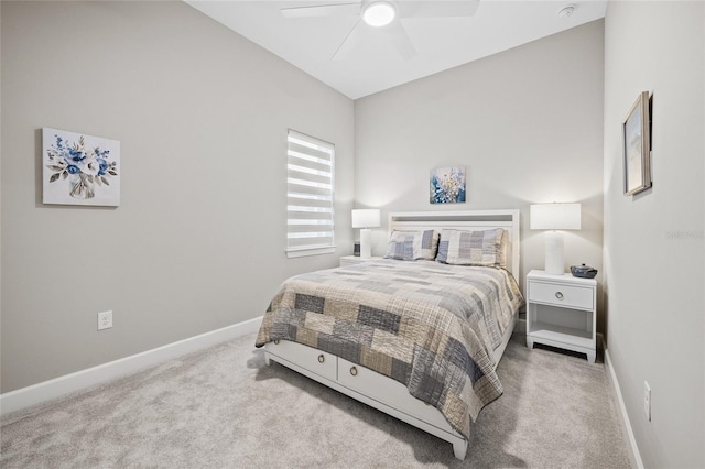 6244 Talon Preserve Dr, Nokomis, FL 34275 - carpeted bedroom featuring baseboards and ceiling fan