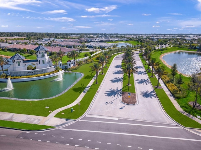 6244 Talon Preserve Dr, Nokomis, FL 34275 - drone / aerial view with a water view and a residential view