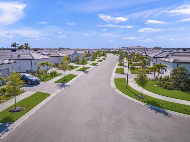 6244 Talon Preserve Dr, Nokomis, FL 34275 - view of road featuring a residential view, sidewalks, curbs, and street lights