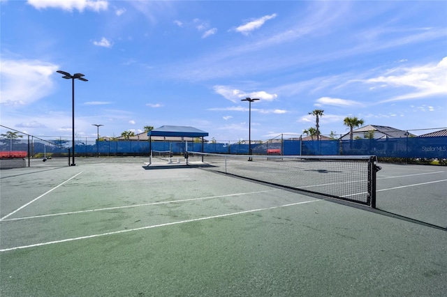 6244 Talon Preserve Dr, Nokomis, FL 34275 - view of sport court with fence