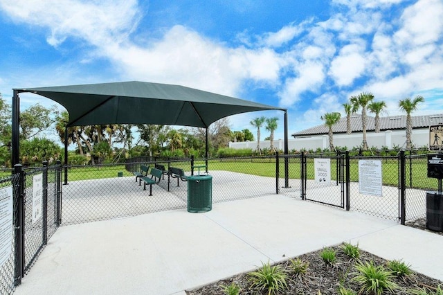 6244 Talon Preserve Dr, Nokomis, FL 34275 - surrounding community with fence and a gate