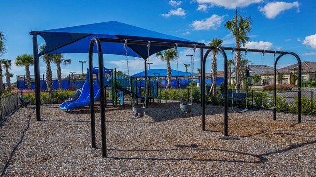 6244 Talon Preserve Dr, Nokomis, FL 34275 - community playground with fence
