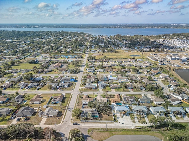 2402 16th St W, Palmetto, FL 34221 - aerial overview of property's location with nearby suburban area and a nearby body of water