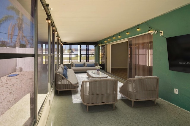 2402 16th St W, Palmetto, FL 34221 - sunroom / solarium with an outdoor living space