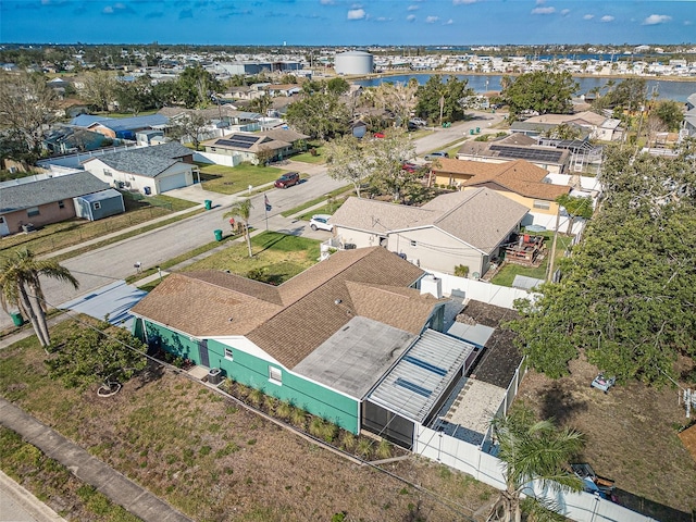 2402 16th St W, Palmetto, FL 34221 - aerial view of residential area with a nearby body of water