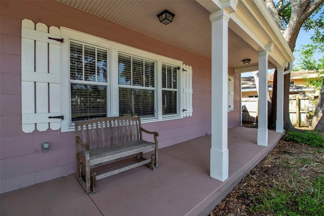 1830 Virginia Dr, Bradenton, FL 34205 - view of patio featuring covered porch