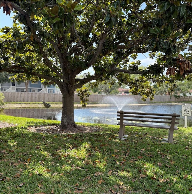 2808 60th Ave W Unit 1924, Bradenton, FL 34207 - view of yard with a water view