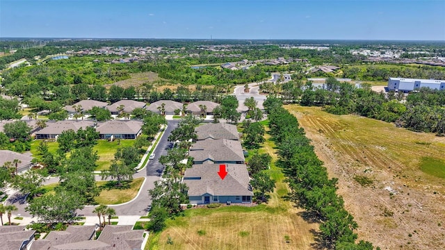 drone / aerial view featuring a residential view