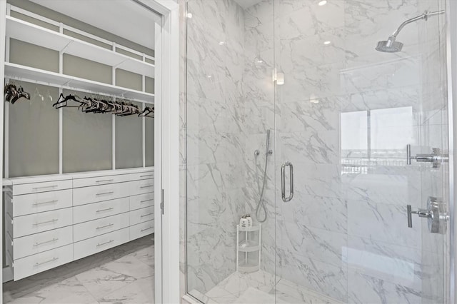 33 S Palm Ave Unit 1403, Sarasota, FL 34236 - full bathroom with a marble finish shower and marble finish floor