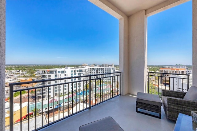 33 S Palm Ave Unit 1403, Sarasota, FL 34236 - balcony with a city view