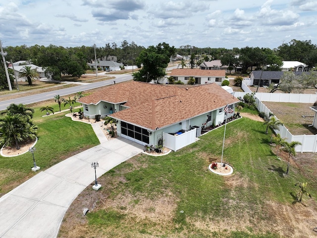 3984 Holin Ln, North Port, FL 34287 - drone / aerial view featuring a residential view