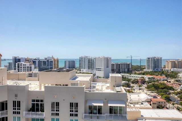 city view featuring a large body of water